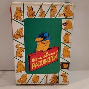 Vintage 1977 Box Set The Hilarious Adventures Of Paddington Bear Book Set